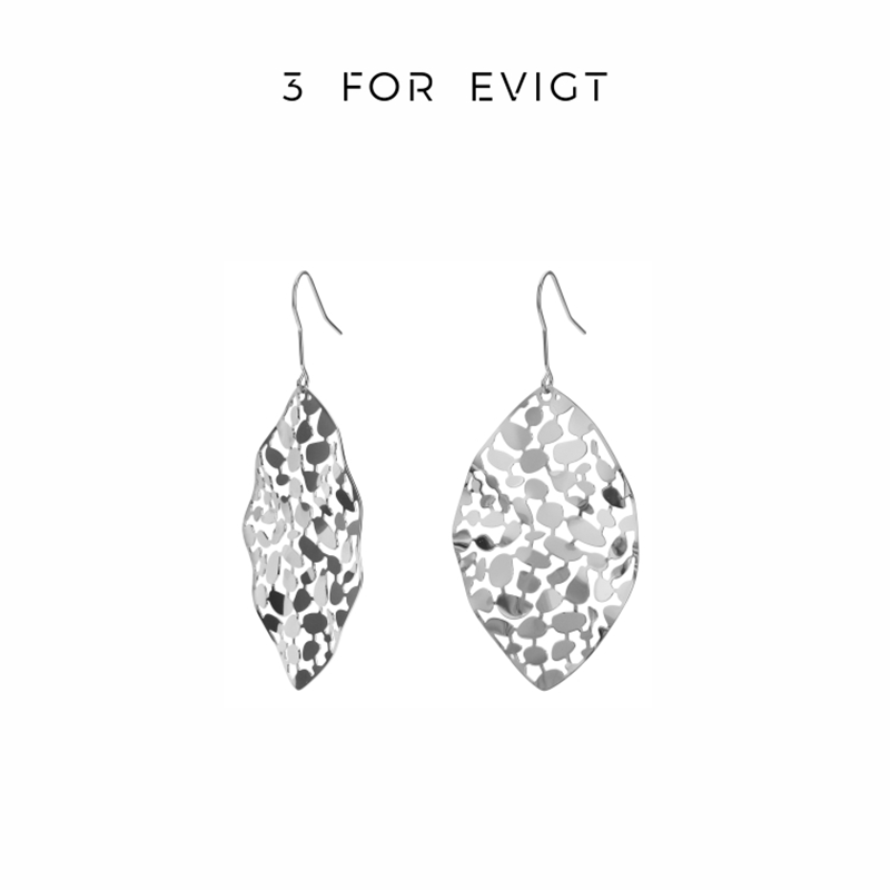 【3 For Evigt】原創設計 | Leaf 樹葉系列 | 樹葉耳環