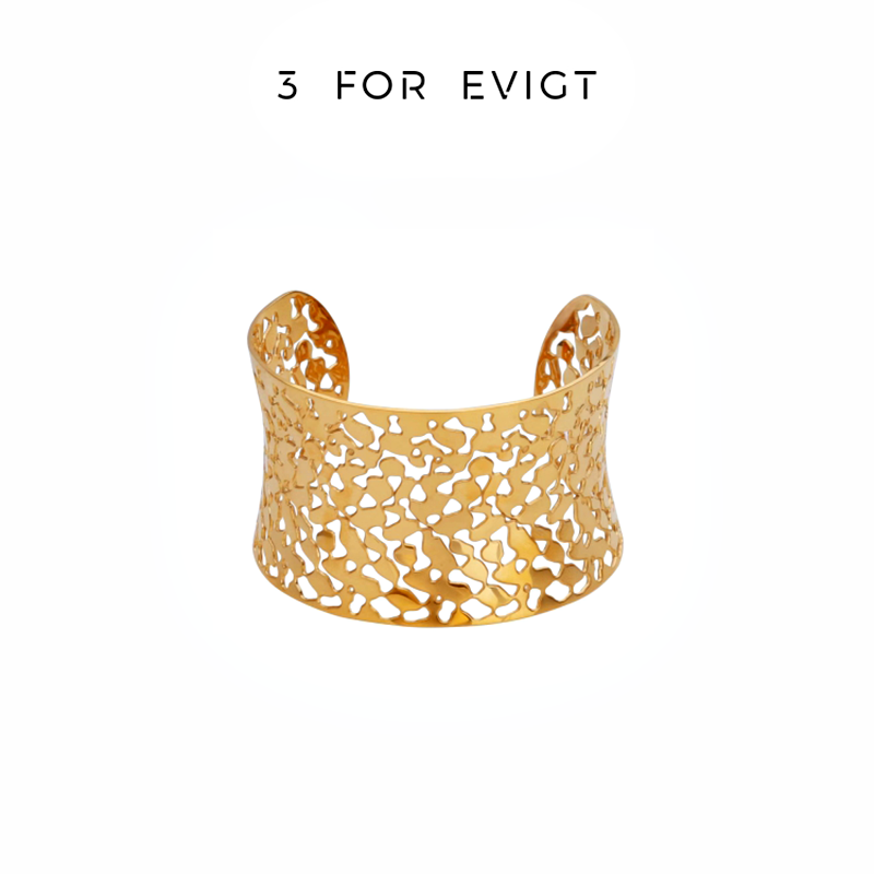 【3 For Evigt】原創設計 | Leaf 樹葉系列 ｜ 樹葉手鐲