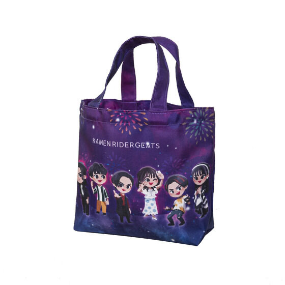 Pbandai 預訂2023/11月 仮面ライダーギーツ　デフォルメ　ミニトート　花火柄