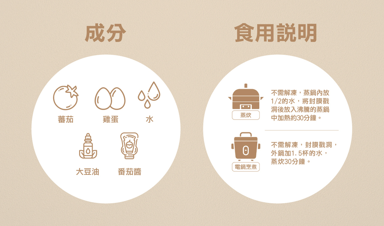 奇美介護食-好咀嚼軟質餐-蕃茄燴蛋(照護食,銀髮友善食品)