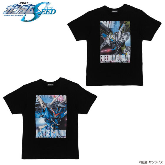 Pbandai 預訂2024/5月 機動戦士ガンダムSEED フルカラーTシャツ リアルタイプカラー