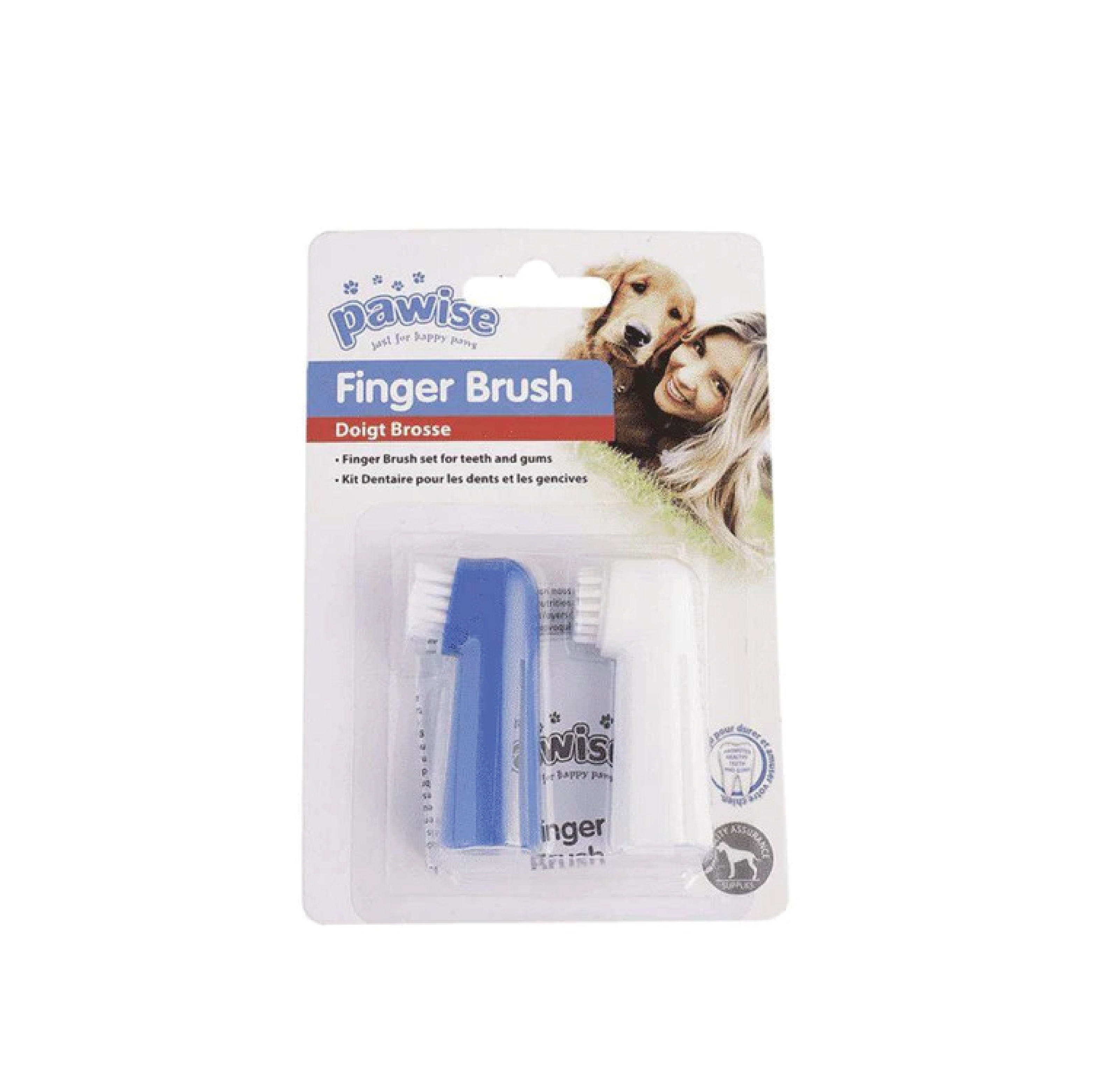 Pawise⎜ 手指牙刷 (2支裝) (No.11552)