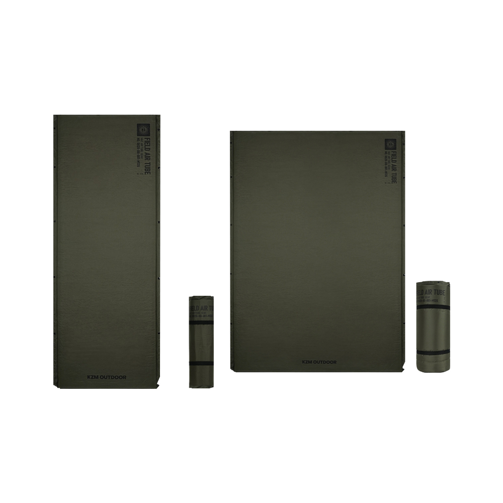 KZM 自動充氣床墊 軍綠