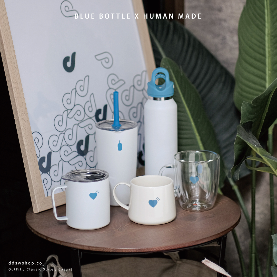 HUMAN MADE Blue Bottle Coffee Glass 果てしなく Mug