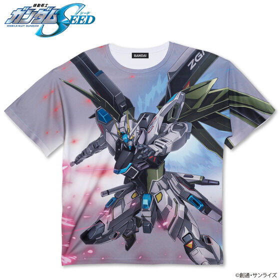 Pbandai 預訂2024/5月 機動戦士ガンダムSEED フルパネルTシャツ リアルタイプカラー