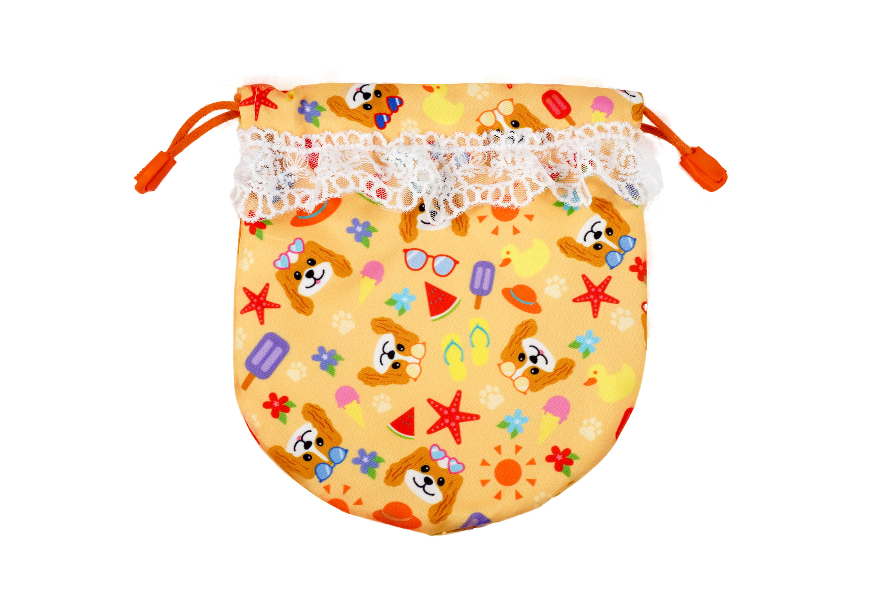 Cavalier King Charles Spaniel Pattern Small Accessory Bag