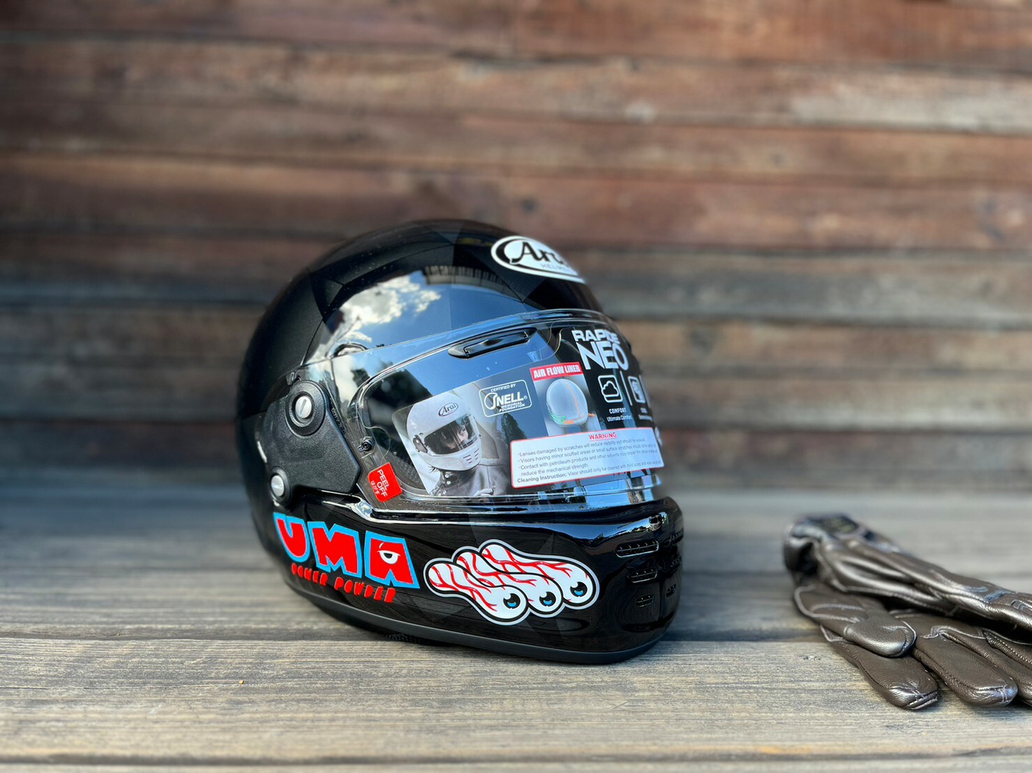 ARAI RAPIDE-NEO UMA BLACK 黑全罩