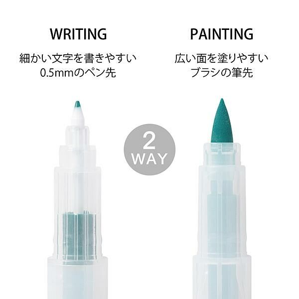 MIDORI Color Pens for Paintable Stamp