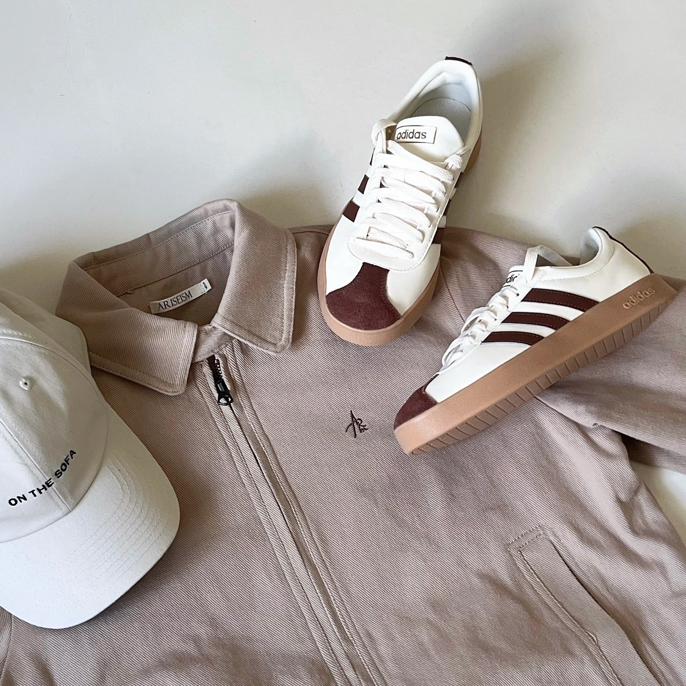 ADIDAS NEO VL COURT 餅乾鞋 栗子棕 紅棕 牛奶白 焦糖底 ID6016 /現貨+預購