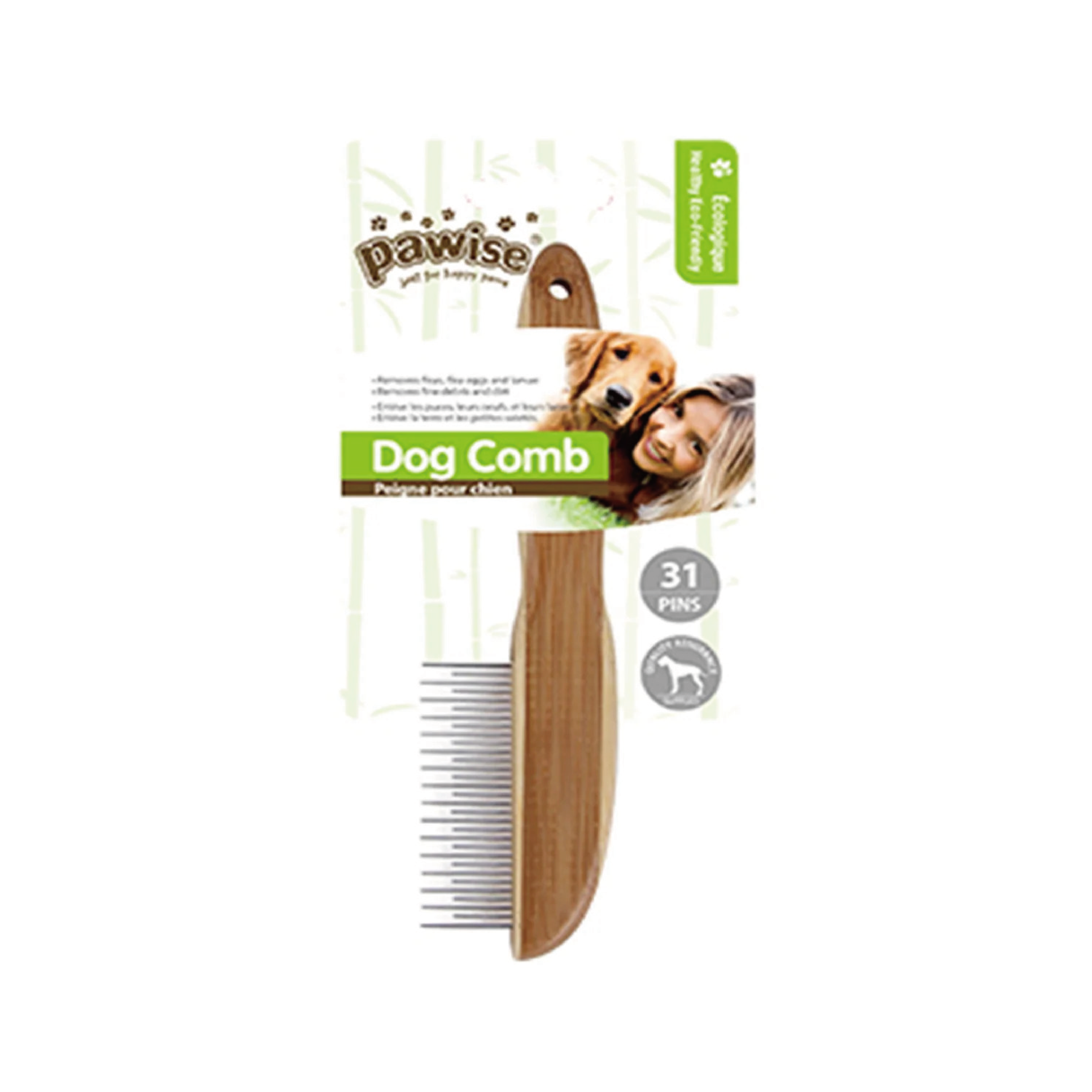 Pawise⎜狗狗毛髮解結梳 31針 (No.11472)