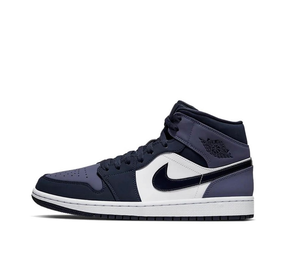 Air Jordan 1 Mid Obsidian Sanded Purple 磨沙紫 554724-445