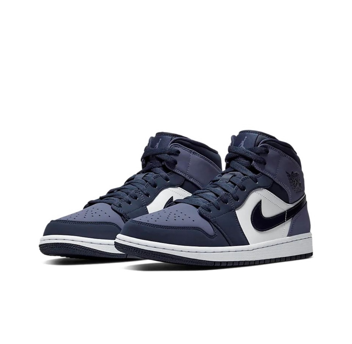 Air Jordan 1 Mid Obsidian Sanded Purple 磨沙紫 554724-445