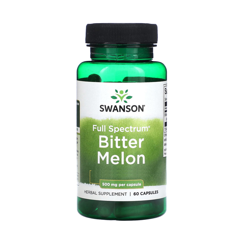 Swanson Premium Full Spectrum Bitter Melon, 500 mg 60 Caps
