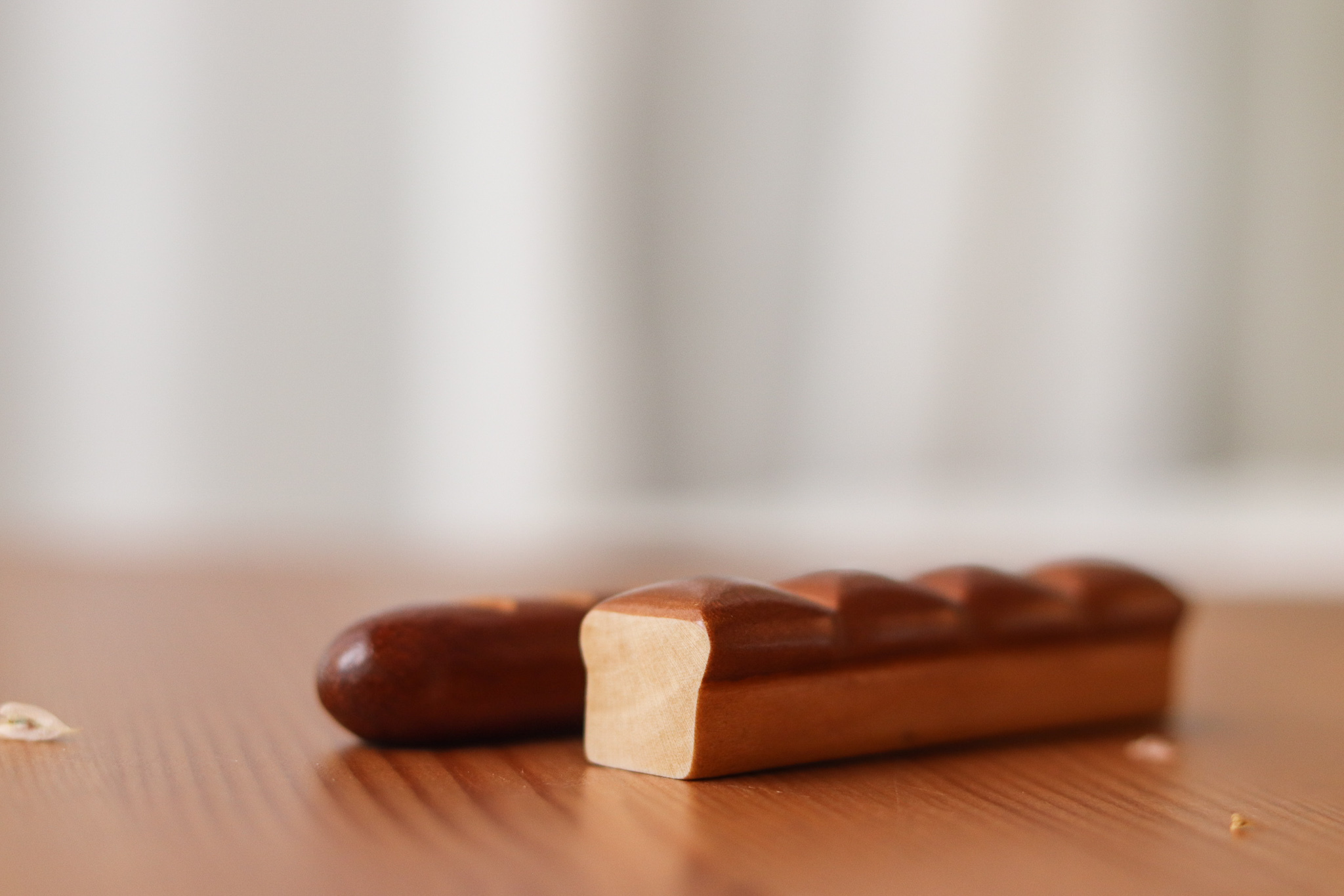 日本 B.Baguette 麵包 木製 筷架 餐具架