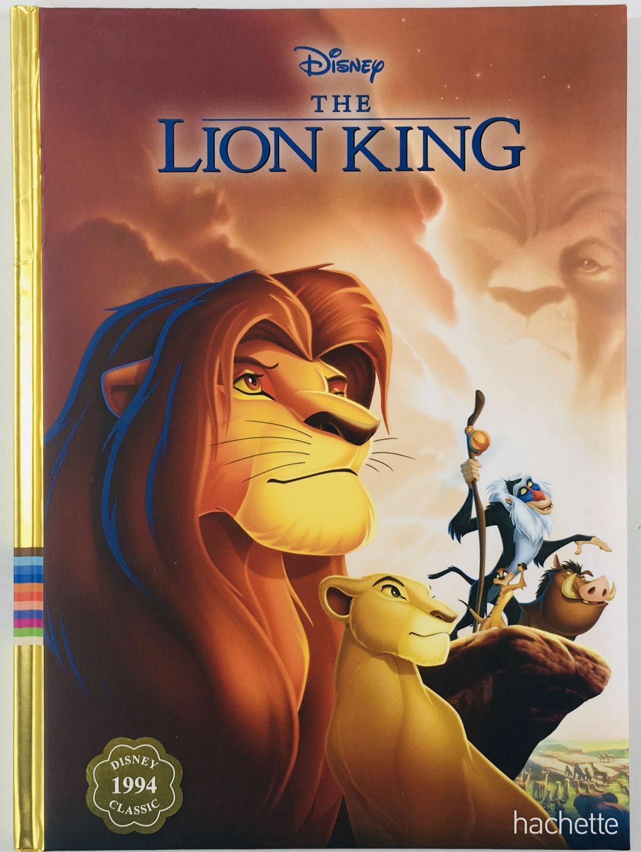 The Lion King Disney Book by hachette