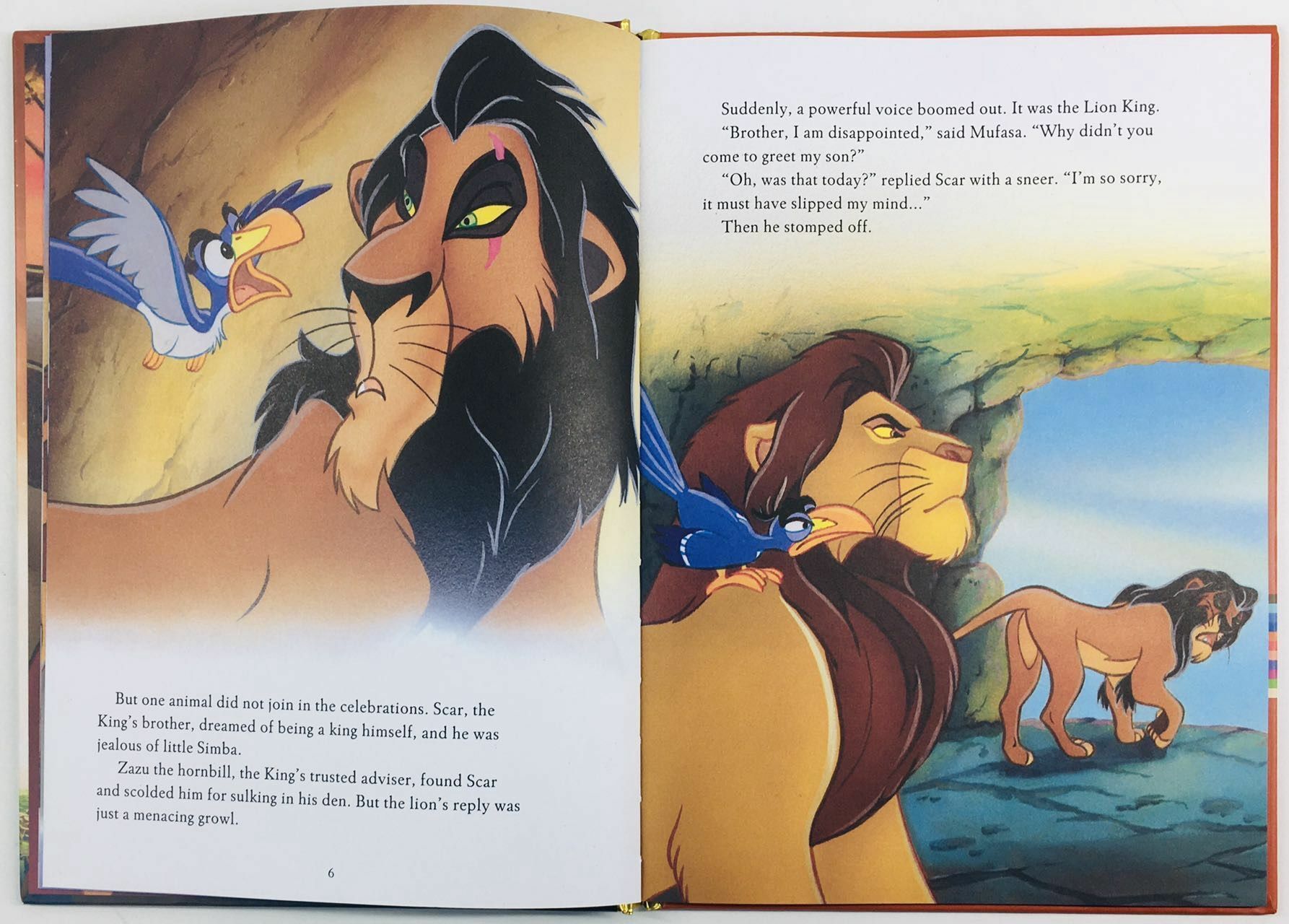 The Lion King Disney Book by hachette
