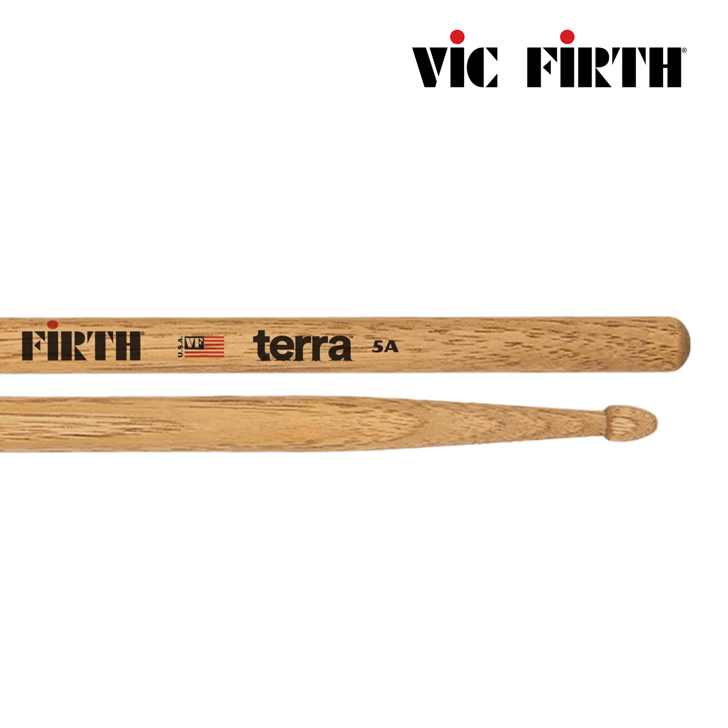 Vic Firth 5AT TERRA 系列 山胡桃木 鼓棒