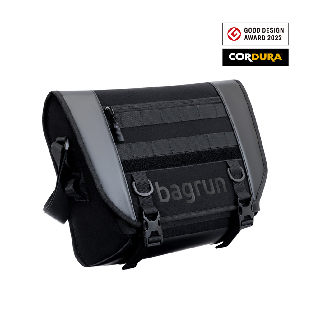 Bagrun 黑潮硬派郵差包