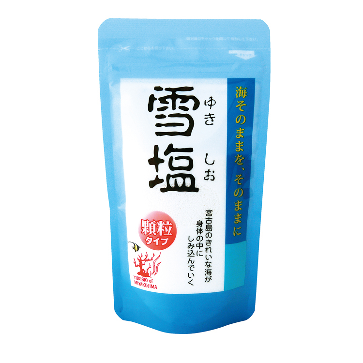 雪鹽顆粒立袋110g