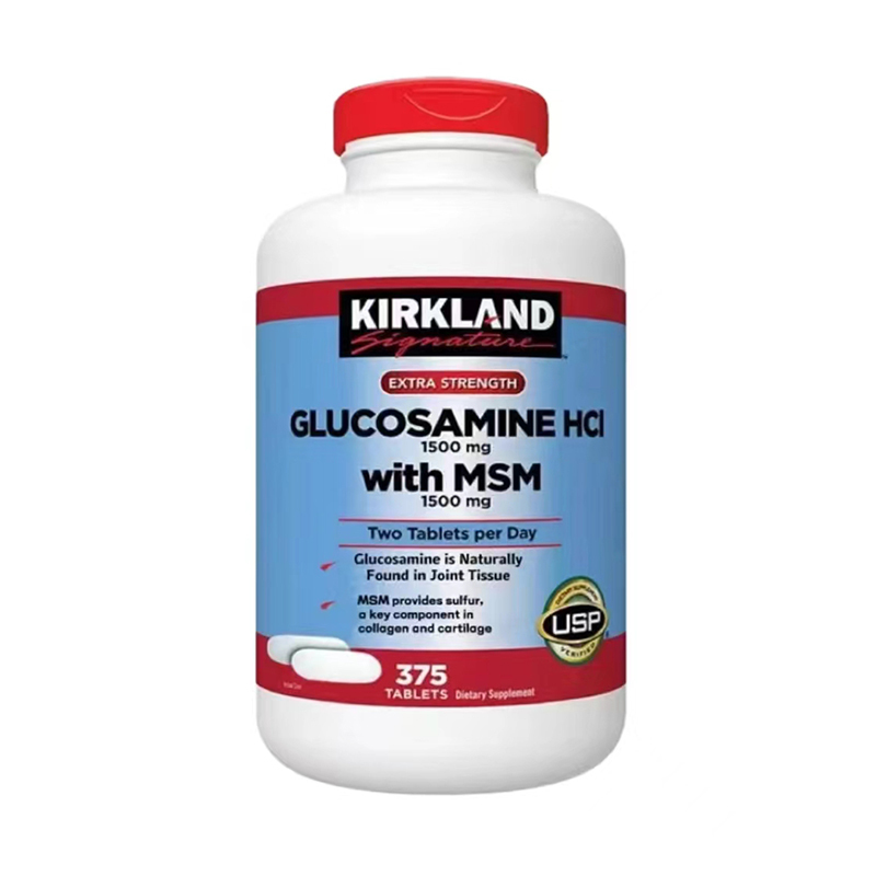 Kirkland Signature Glucosamine with MSM, 375 Tablets