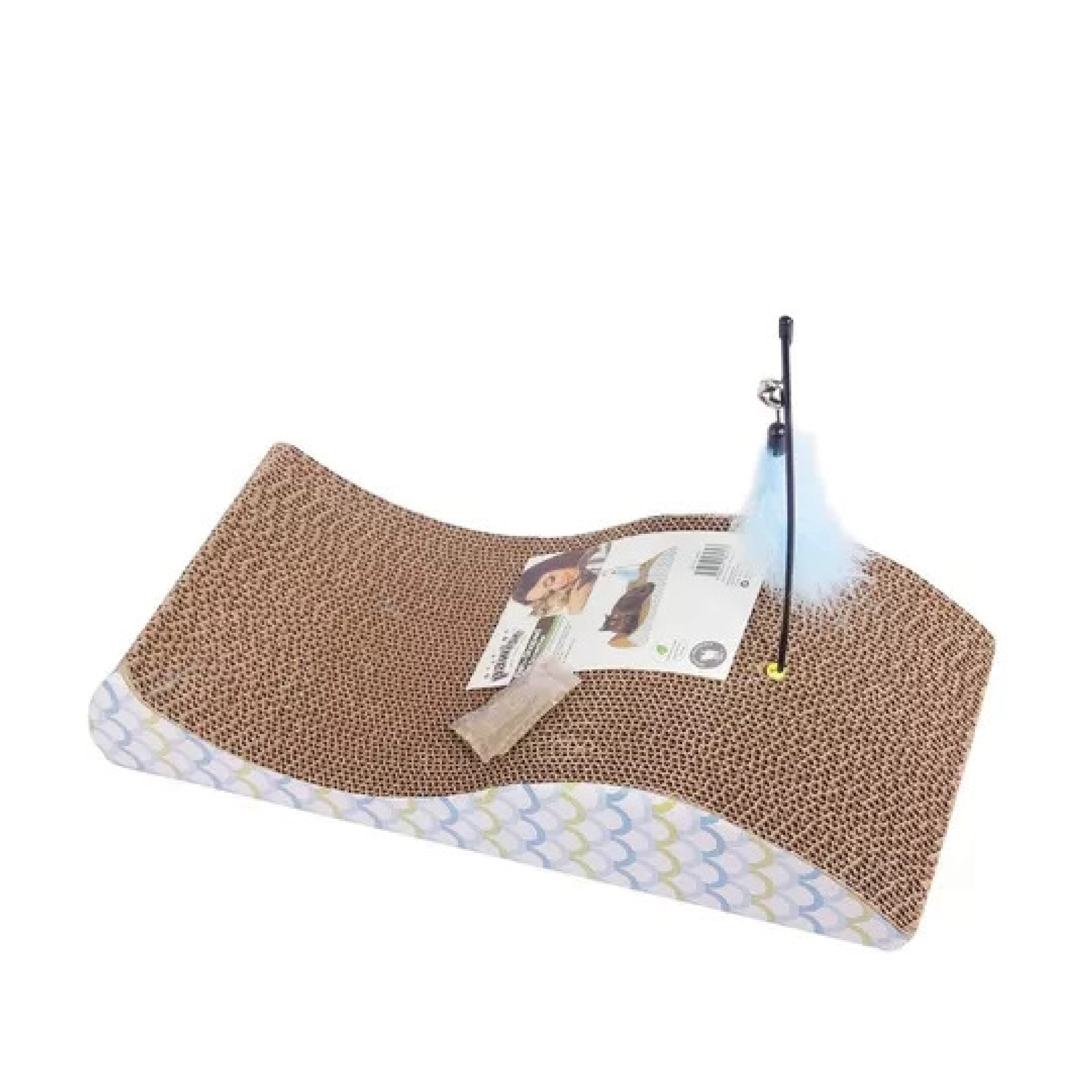 Pawise⎜波浪形貓抓板 (No.28489)