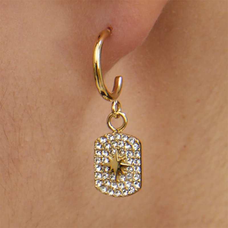 【3 For Evigt】原創設計 | 啟程Ⅱ系列 ｜ 閃光耳環 | 323370007