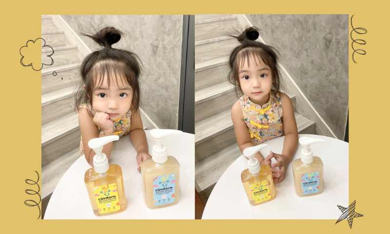 【寶貝洗洗睡系列】 恩妞來洗澎澎囉！一起來看看馨朵拉寶寶洗髮沐浴雙效2合1，寶寶好好睡 SPA級沐浴~