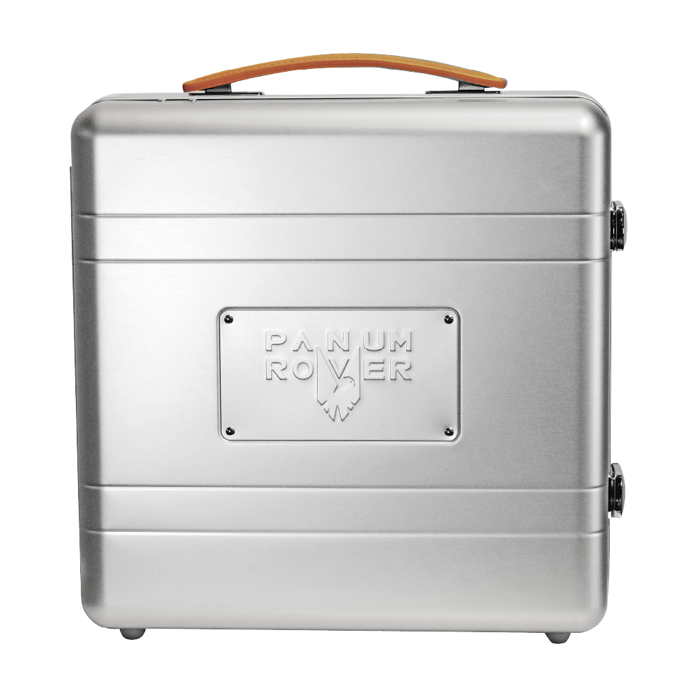 酷麥鋁箱 頂級皮製提把手提鋁箱