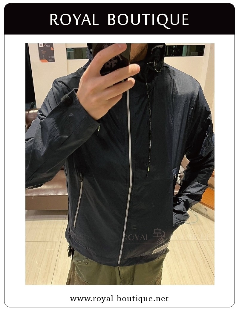 MARINA MILITARE 軍事連帽輕薄款防風外套夾克