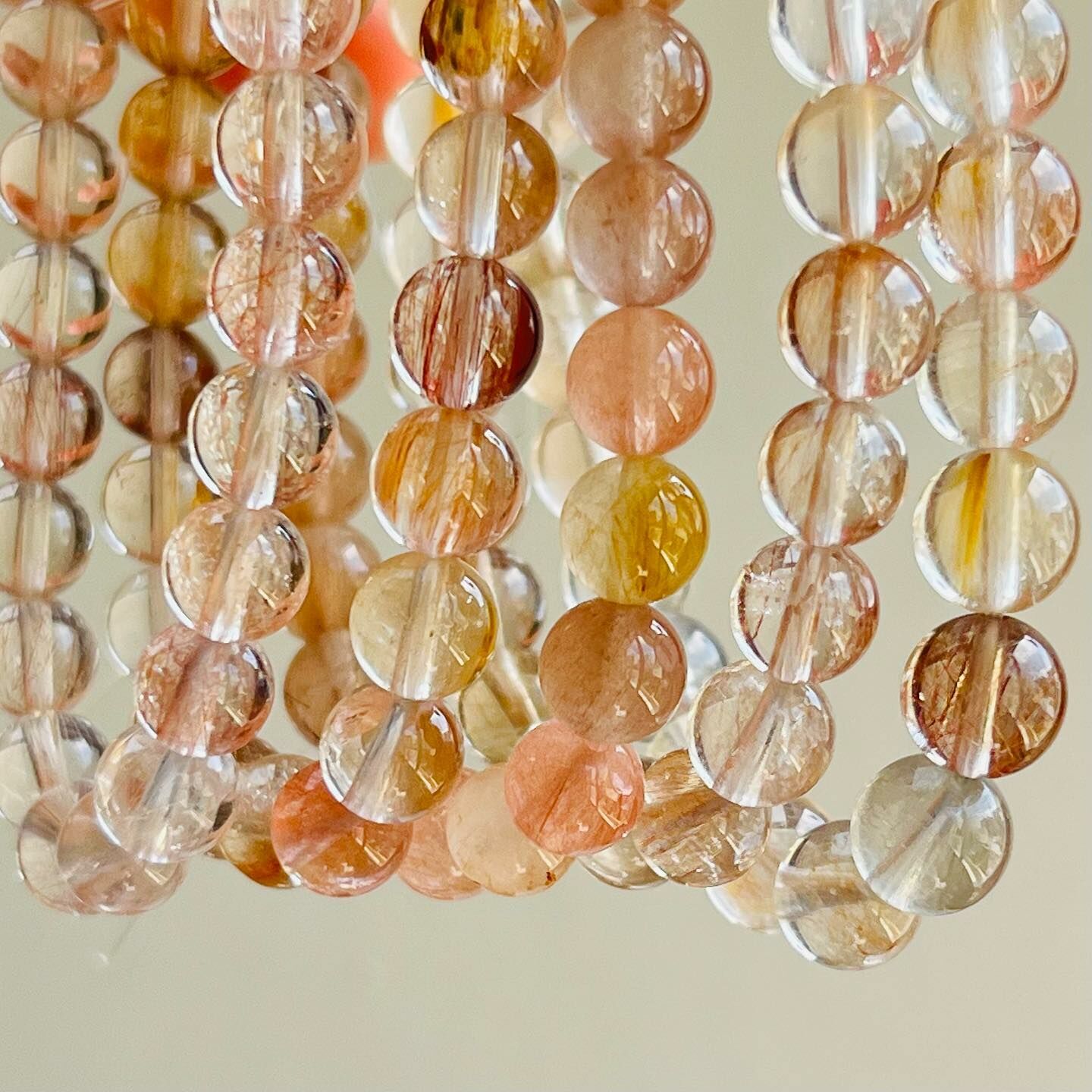 [原石] 紅兔毛 水晶手串