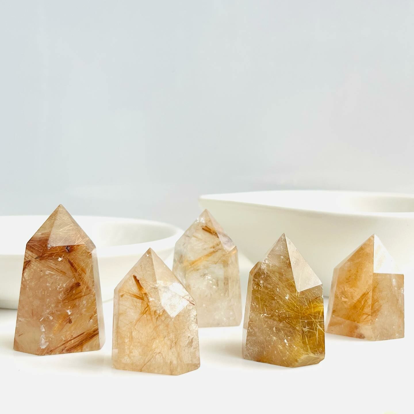 [原石] 鈦髮晶 水晶柱