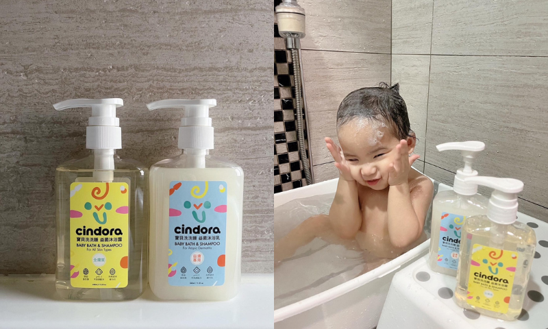 【寶貝洗洗睡系列】 Fibe來洗澎澎囉！一起來看看馨朵拉寶寶洗髮沐浴雙效2合1，寶寶好好睡 SPA級沐浴~