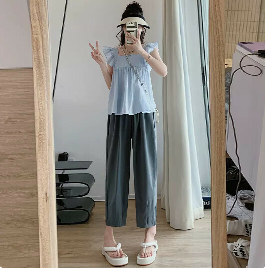 小個子哈倫蘿蔔褲長褲九分褲