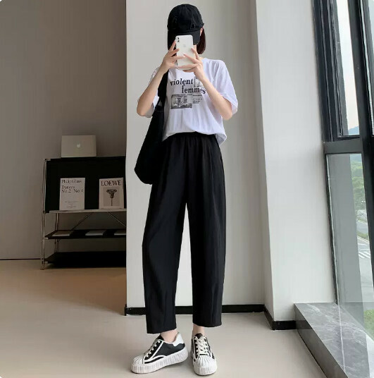 小個子哈倫蘿蔔褲長褲九分褲