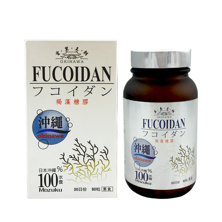 美島王朝-褐藻糖膠膠囊90粒(罐裝)