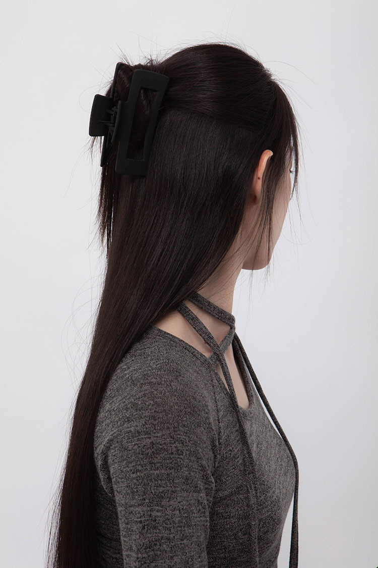 霧面鯊魚大髮夾(in stock)