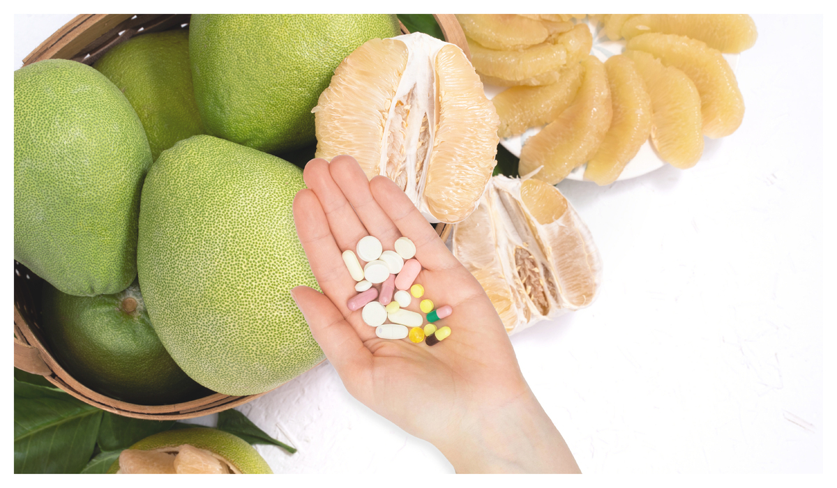 柚子不能跟藥一起吃