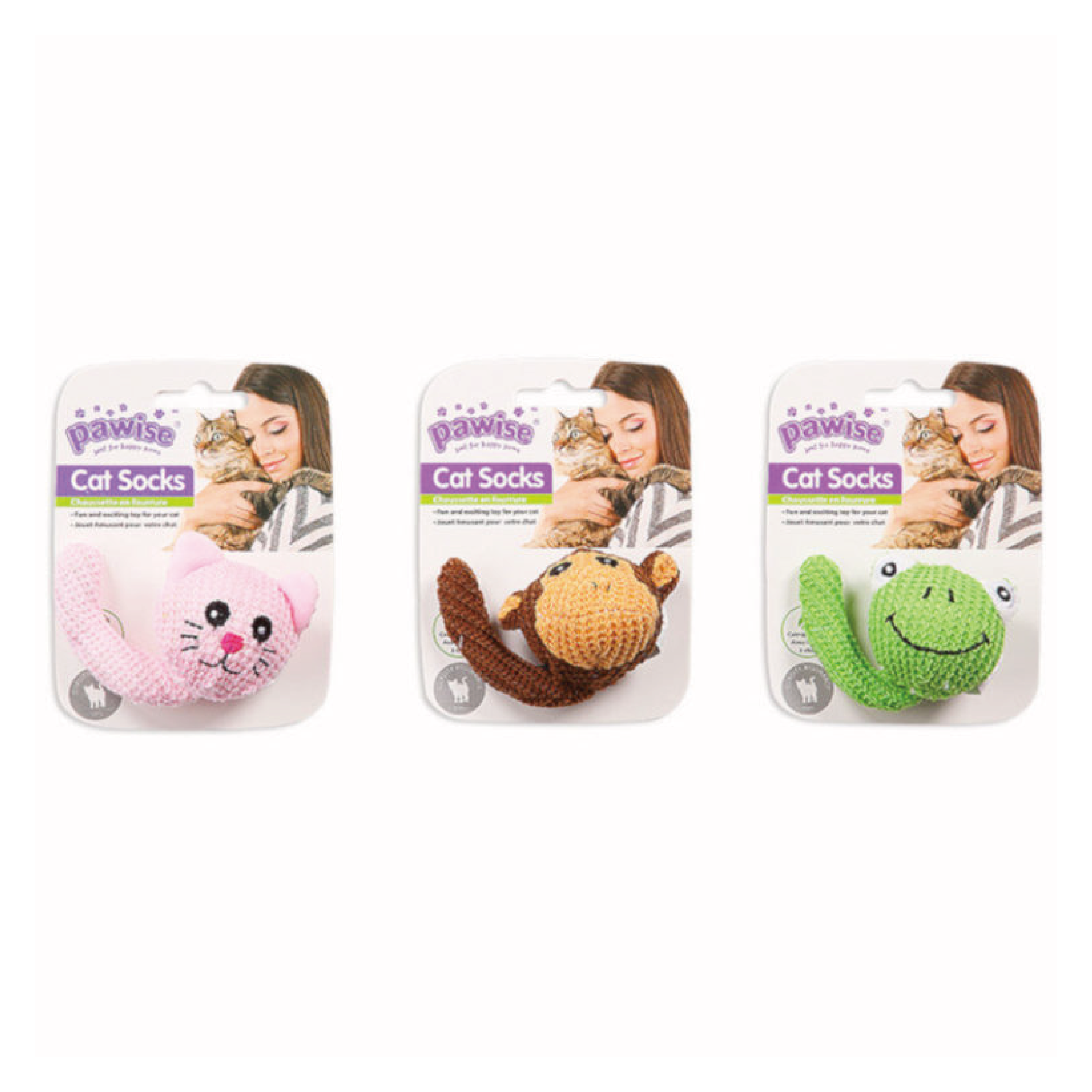 Pawise⎜貓薄荷襪子玩具  (No.28142)