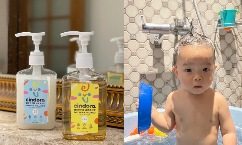 【寶貝洗洗睡系列】 恩恩來洗澎澎囉！一起來看看馨朵拉寶寶洗髮沐浴雙效2合1，寶寶好好睡 SPA級沐浴~