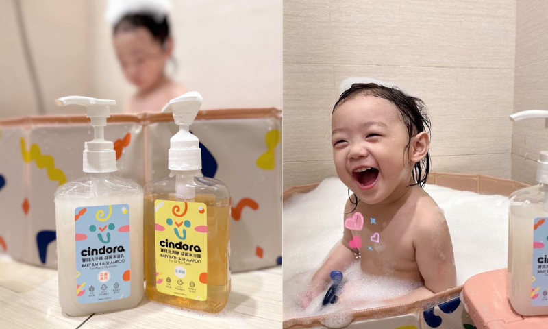 【寶貝洗洗睡系列】 芮芮來洗澎澎囉！一起來看看馨朵拉寶寶洗髮沐浴雙效2合1，寶寶好好睡 SPA級沐浴~