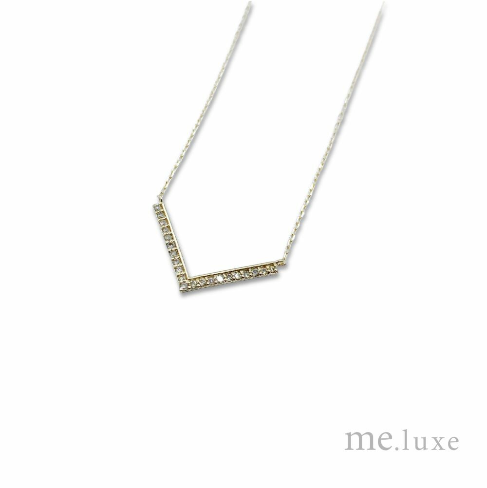 【me.luxe】K10深V10分鑽鍊