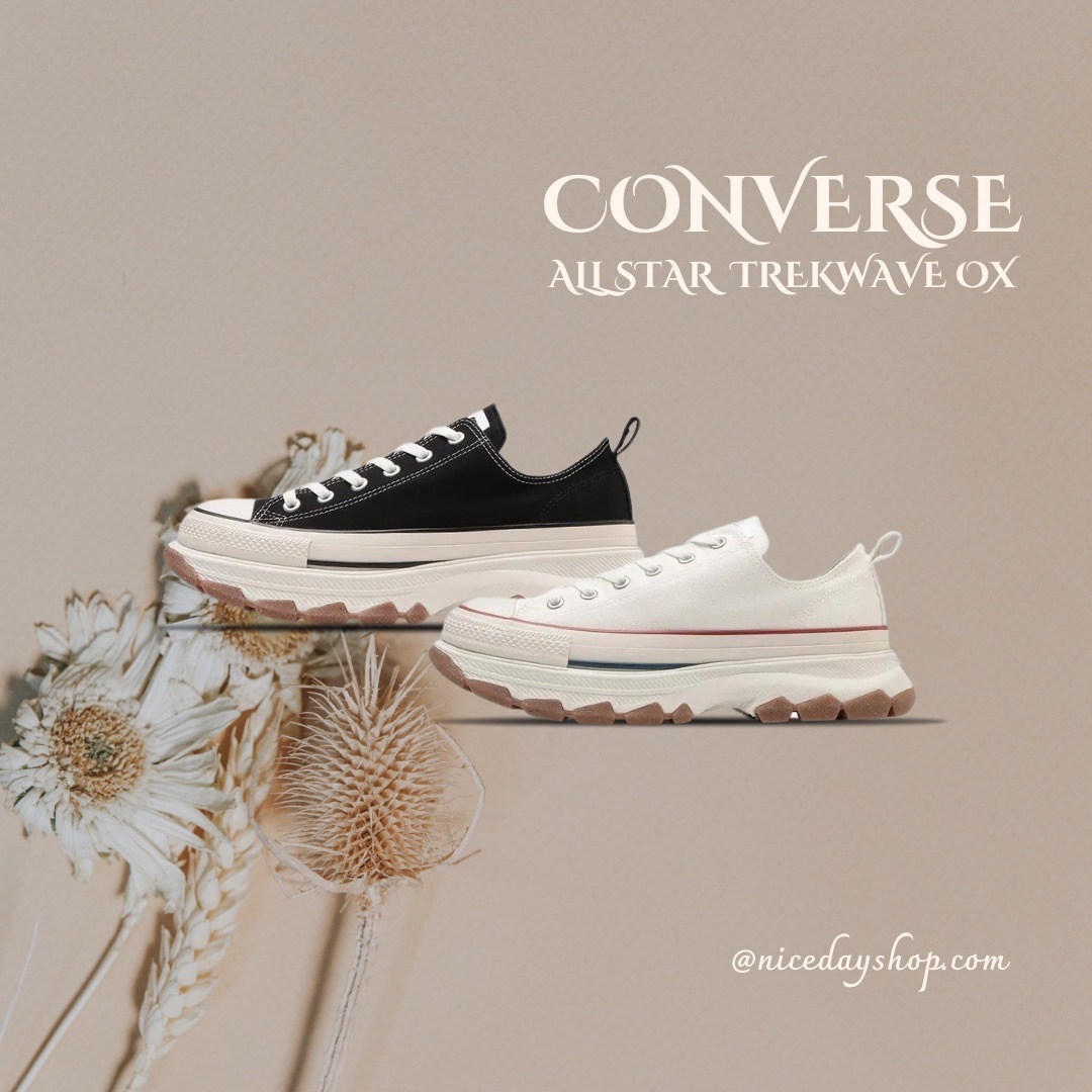 NICEDAY 代購Converse All Star Trekwave 黑白100週年日本限定男女