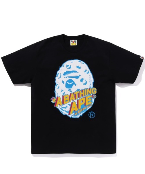 2023AW BAPE MOON APE HEAD TEE 中秋節 月球 表面 猿人頭 短T 現貨