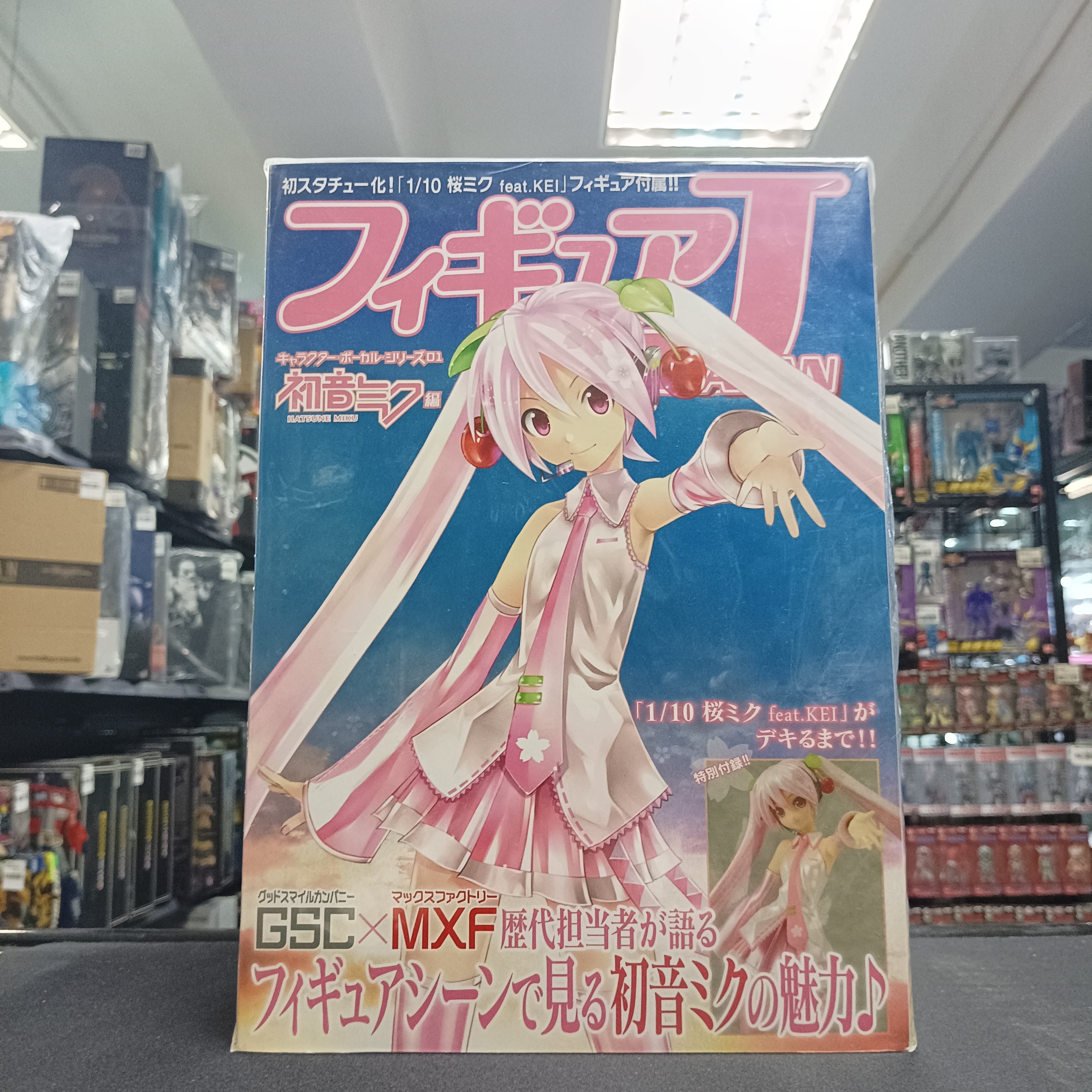 寄賣-其它-Figure Japan 初音編 贈品 GSC 櫻初音