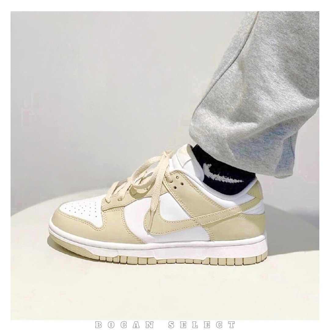NIKE DUNK LOW "TEAM GOLD" 米白 奶茶 (DV0833-100)