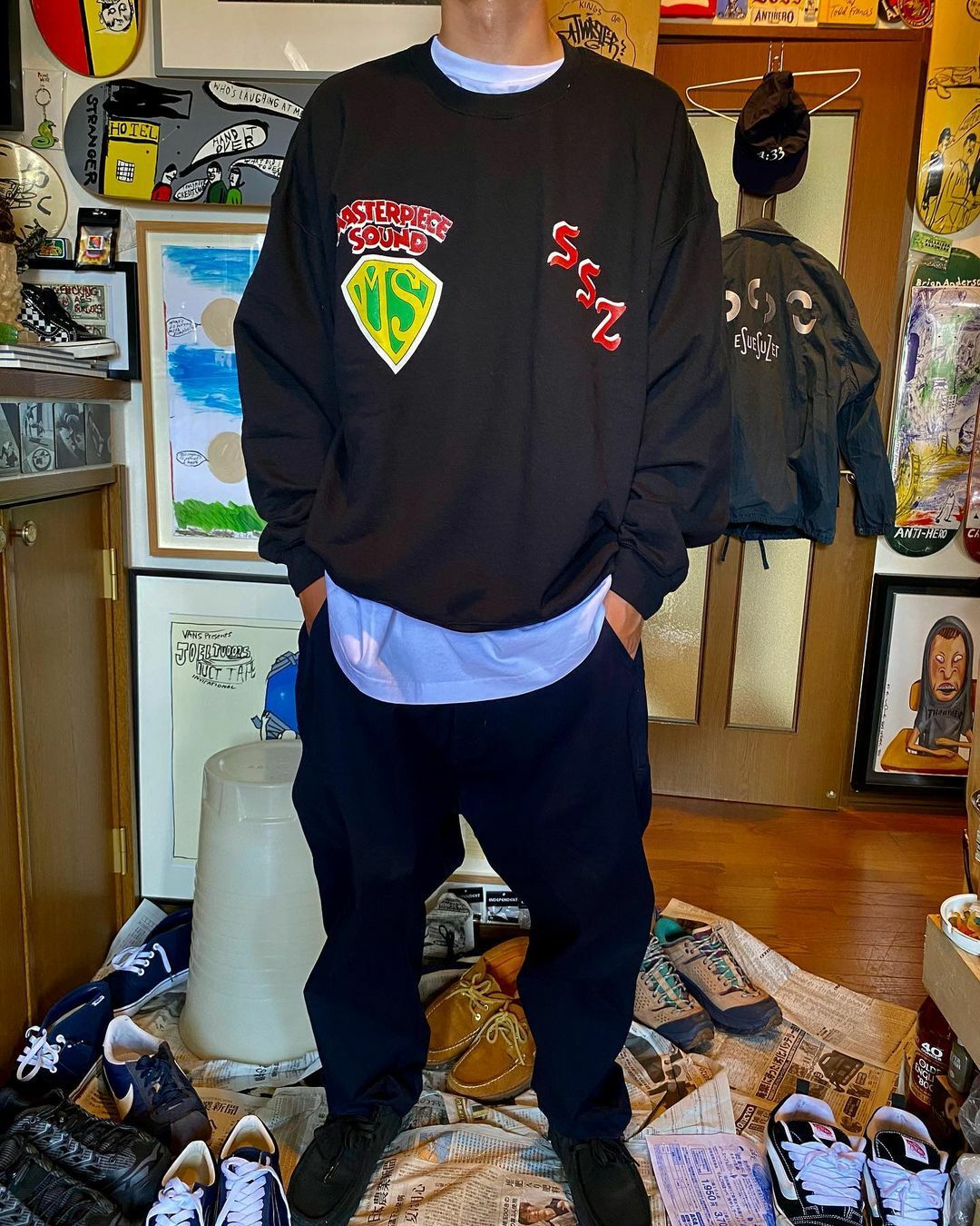 2023AW BEAMS SSZ MASTERPIECE SOUND 加藤忠幸 長袖 大學T 現貨