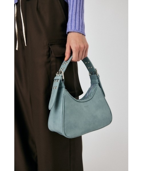 MOUSSY / EYELET ROUND HANDBAG