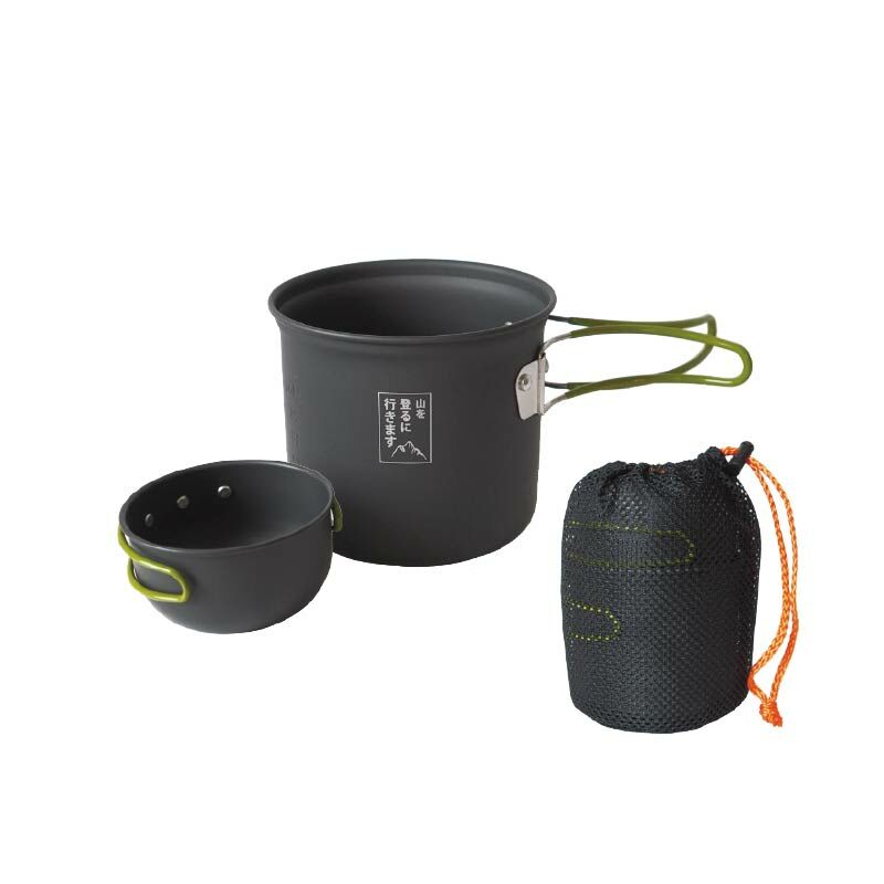 登山趣攜帶式鍋碗組(1-2人組) 戶外/露營/休閒/野餐 51HIKING101