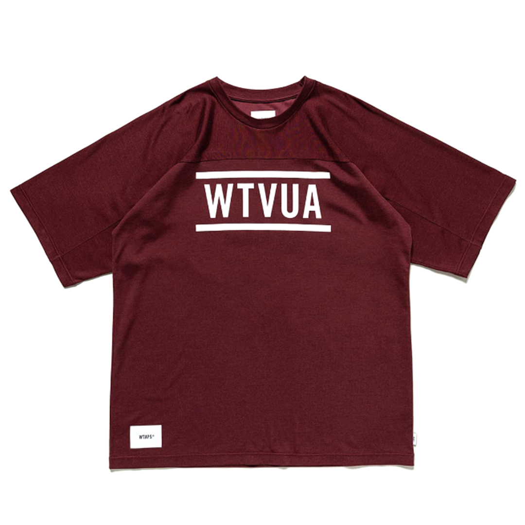 名作 ダブルタップス WTAPS QB 03 TEE フットボール Tシャツ M - トップス