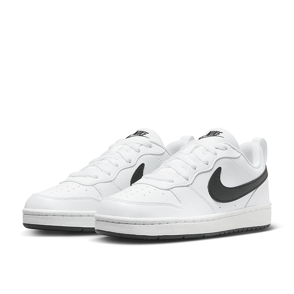 Nike Court Borough Low Recraft 白黑 GS DV5456-104